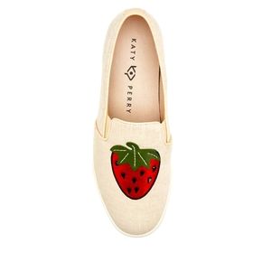 Katy Perry Strawberry "Kerry" slip-ons